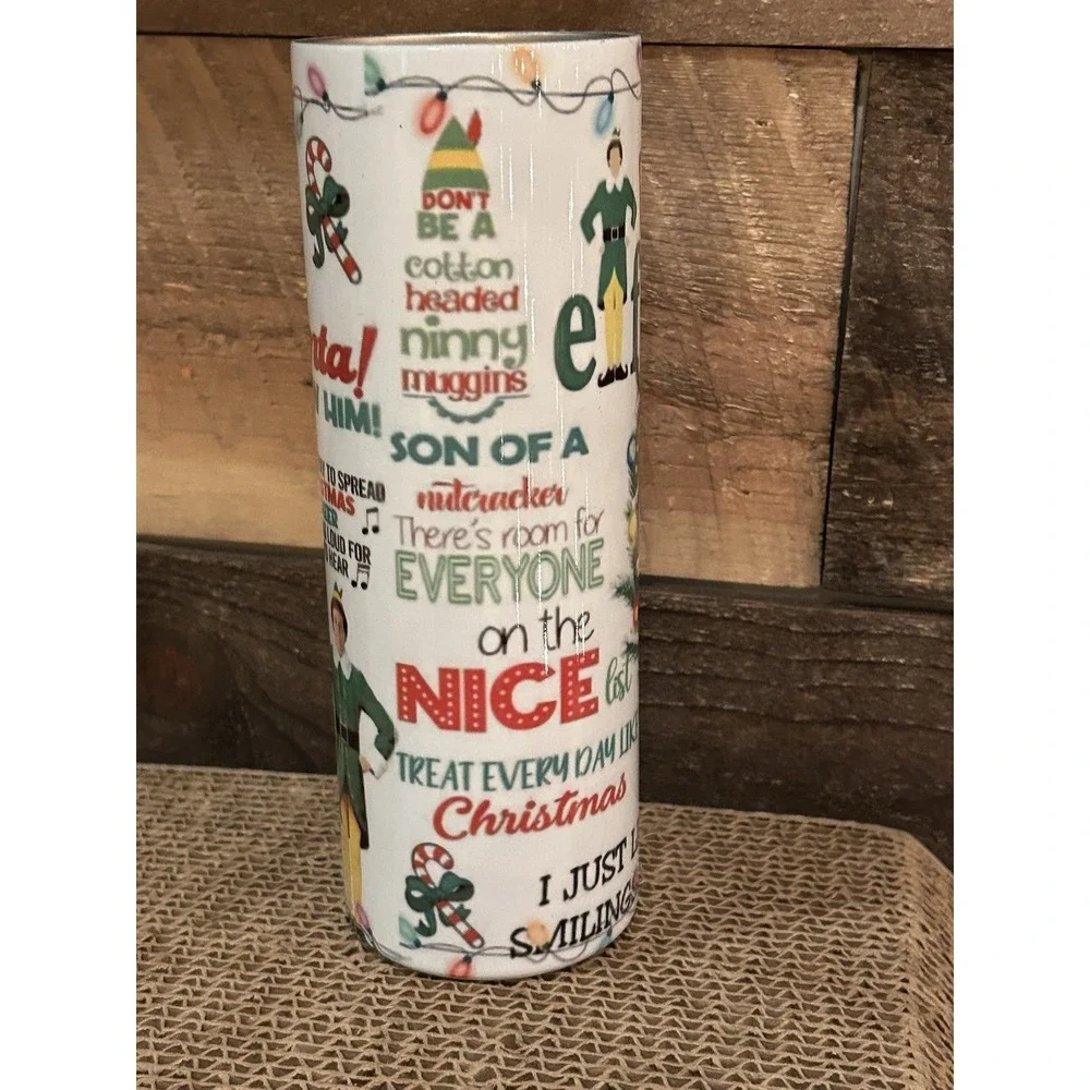 20 Oz Slim‎ Resin Insulated Tumbler Elf